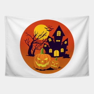 Happy Halloween Tapestry