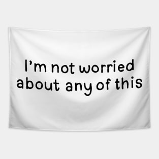 I'm Not Worried. Tim Robinson Tapestry