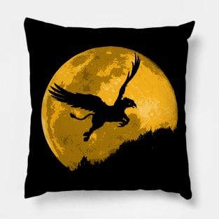 Night Hyppogriph Pillow