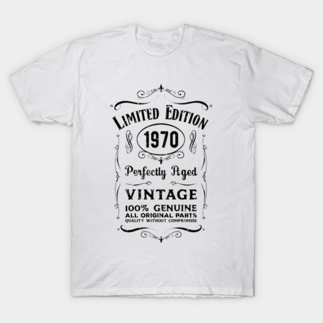 vintage 1970 limited edition t shirt