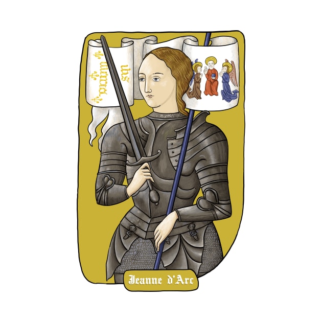 Joan of Arc, saint, heroine of France by StabbedHeart