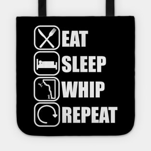 Eat Sleep Whip Repeat - Climber climbing Tote