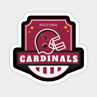 Arizona Cardinals Football Magnet