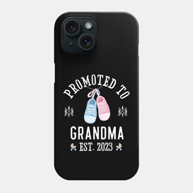 Promoted to Grandma 2023 Phone Case by mstory