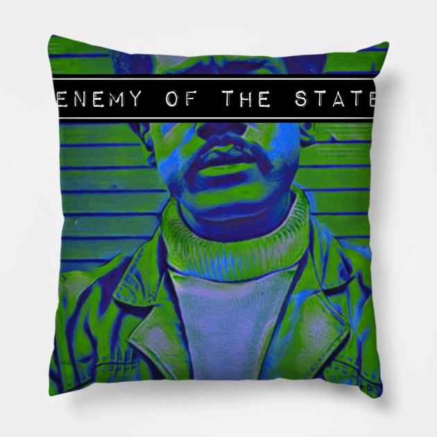 Bobby Seale Pillow by BlackOzean