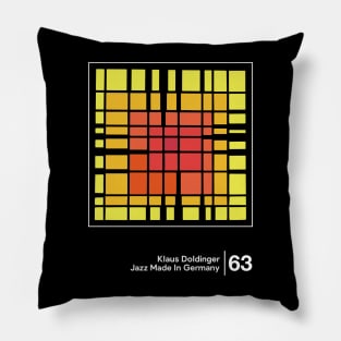 Klaus Doldinger - Minimal Style Graphic Artwork Pillow