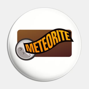 Meteorite Chocolate Bars Pin