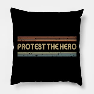 Protest the Hero Retro Lines Pillow