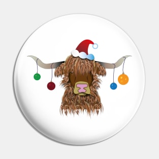 Christmas Coo Pin