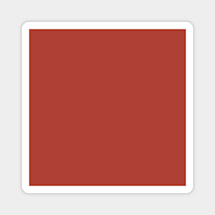 PLAIN SOLID Pale Carmine Magnet