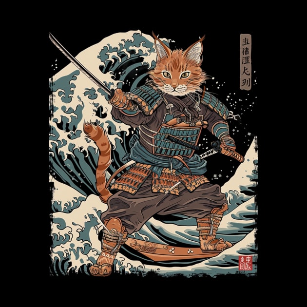 Cat Ninja Journeys Stealthy Guardian by Tosik Art1