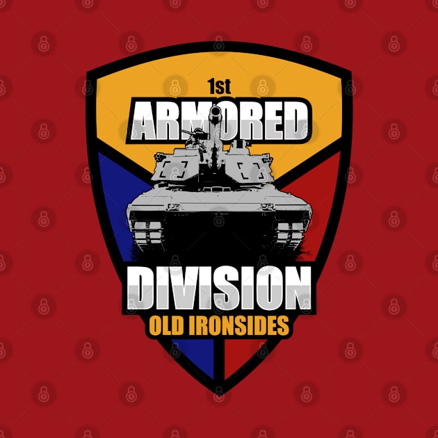 M1 Abrams 1st Armored Division (Small logo) by TCP