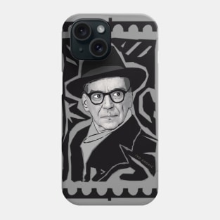 Ivo Andrić in Black and White Phone Case