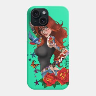 Tattoo Girl Phone Case