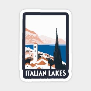 Italian Lakes Magnet