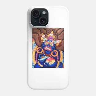 Mahakala Buddhist Demon Phone Case