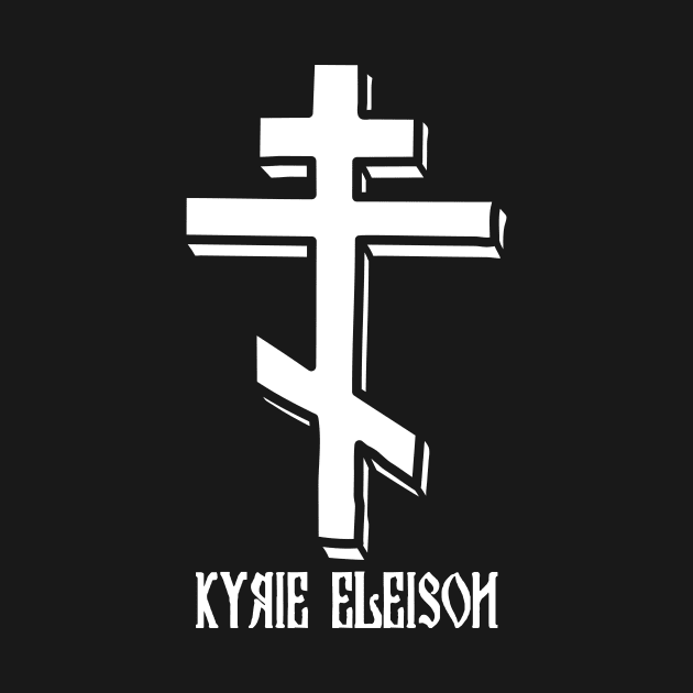Eastern Orthodox Cross Kyrie Eleison by thecamphillips