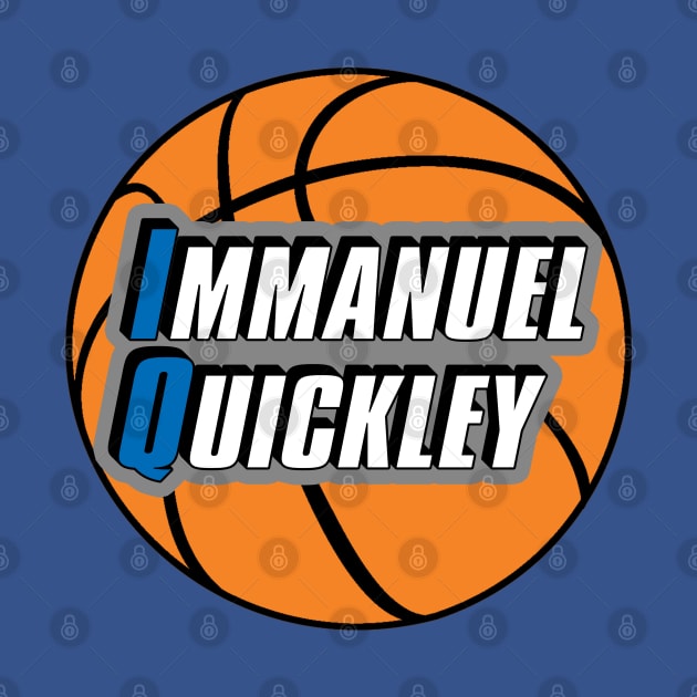 Immanuel Quickley New York Knicks by IronLung Designs