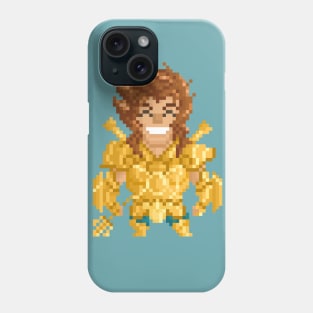 Saint Seiya Dohko, Libra 8-bit gamer pixel art Phone Case