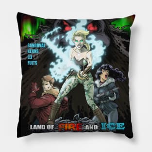 TMC LAND OF FIRE AND ICE cover Pillow