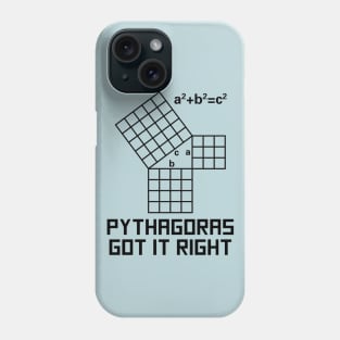 Pythagoras Got It Right Phone Case