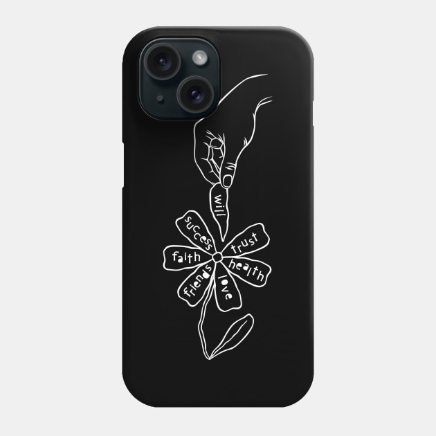 Keep the balance (black and white) Phone Case by lents