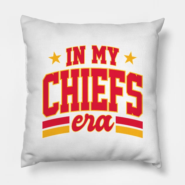 In My Chiefs Era Pillow by GraciafyShine