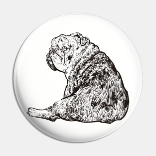 The Bulldog Attitude Pin