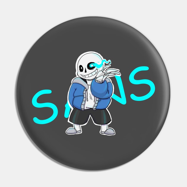 Sans' Grafitti Pin by ShaShaRabi