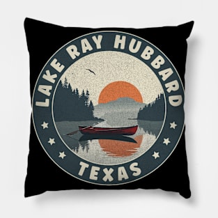 Lake Ray Hubbard Texas Sunset Pillow