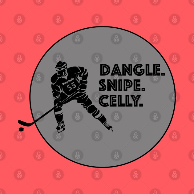 Ice Hockey Celly by DizzySpells Designs