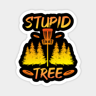 Stupid Tree Disc Golf Magnet