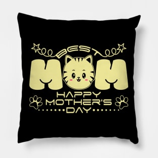 Best Cat Mom | Mother's Day Gift Ideas Pillow