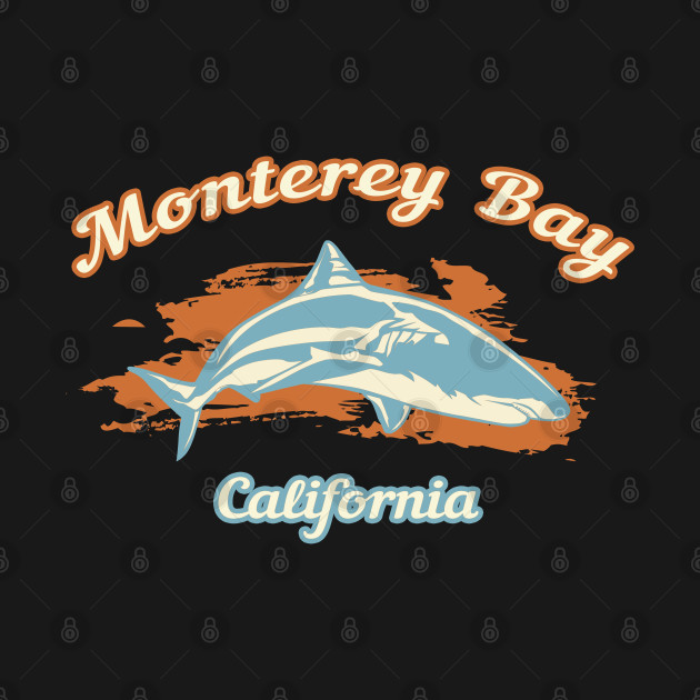 Discover Monterey Bay California shark - Monterey Bay California Shark - T-Shirt