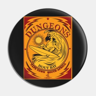 DUNGEONS SURFING CAPE TOWN SOUTH AFRICA Pin