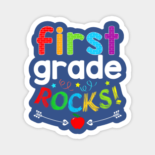 1st grade rocks Magnet