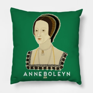 Queen Anne Boleyn England Pillow