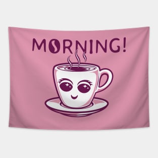 Love Coffee (pink) Tapestry