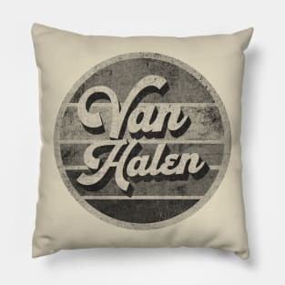 Van Halen Art Drawing Pillow