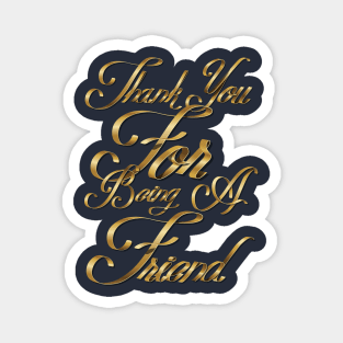 Golden Friends Magnet