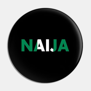 Nigerian Pride Flag Naija Pin