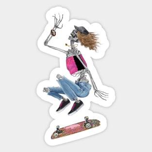 Do a kickflip  Sticker for Sale by T&L design Studios