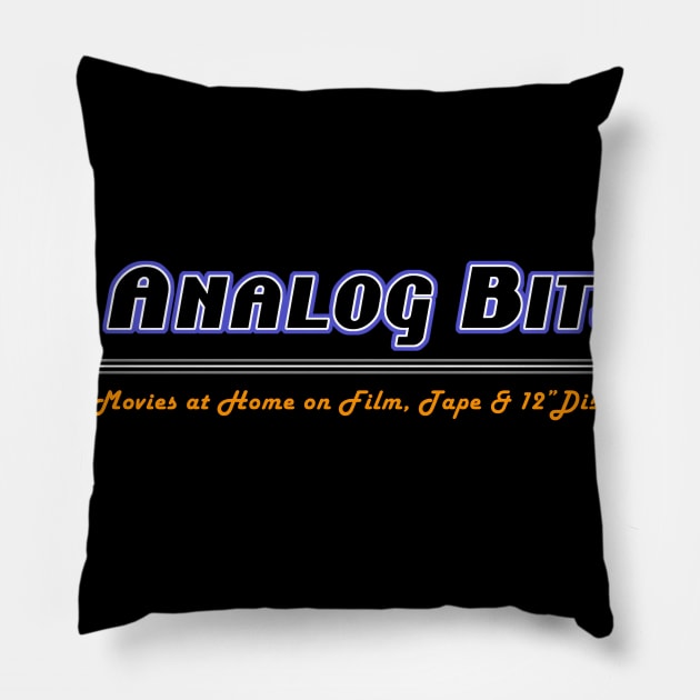 The Analog Bits! Pillow by TheDigitalBits