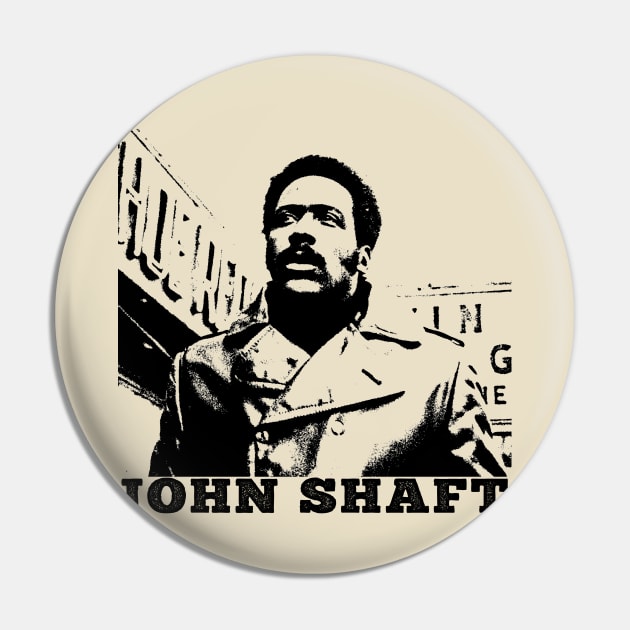 John Shaft Vintage Pin by Tic Toc