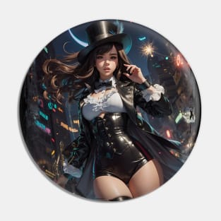 Zatanna Zatara Pin