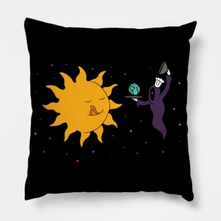 Space Breakfast Pillow