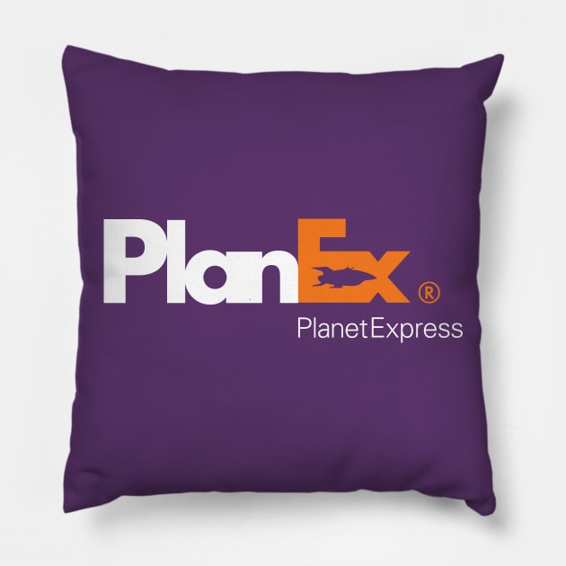 PlanEx (dark) Pillow by gnotorious