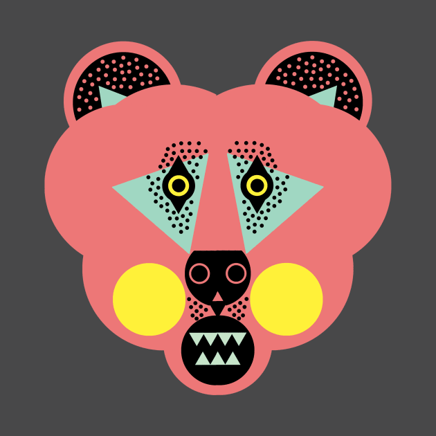 Grizzly Bear Face, Original by AnimalMagic