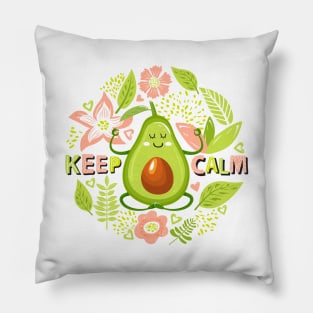 Little Cute Avocado Pillow