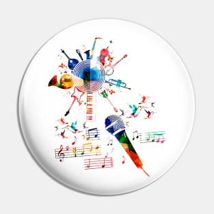 Music Dance Pin